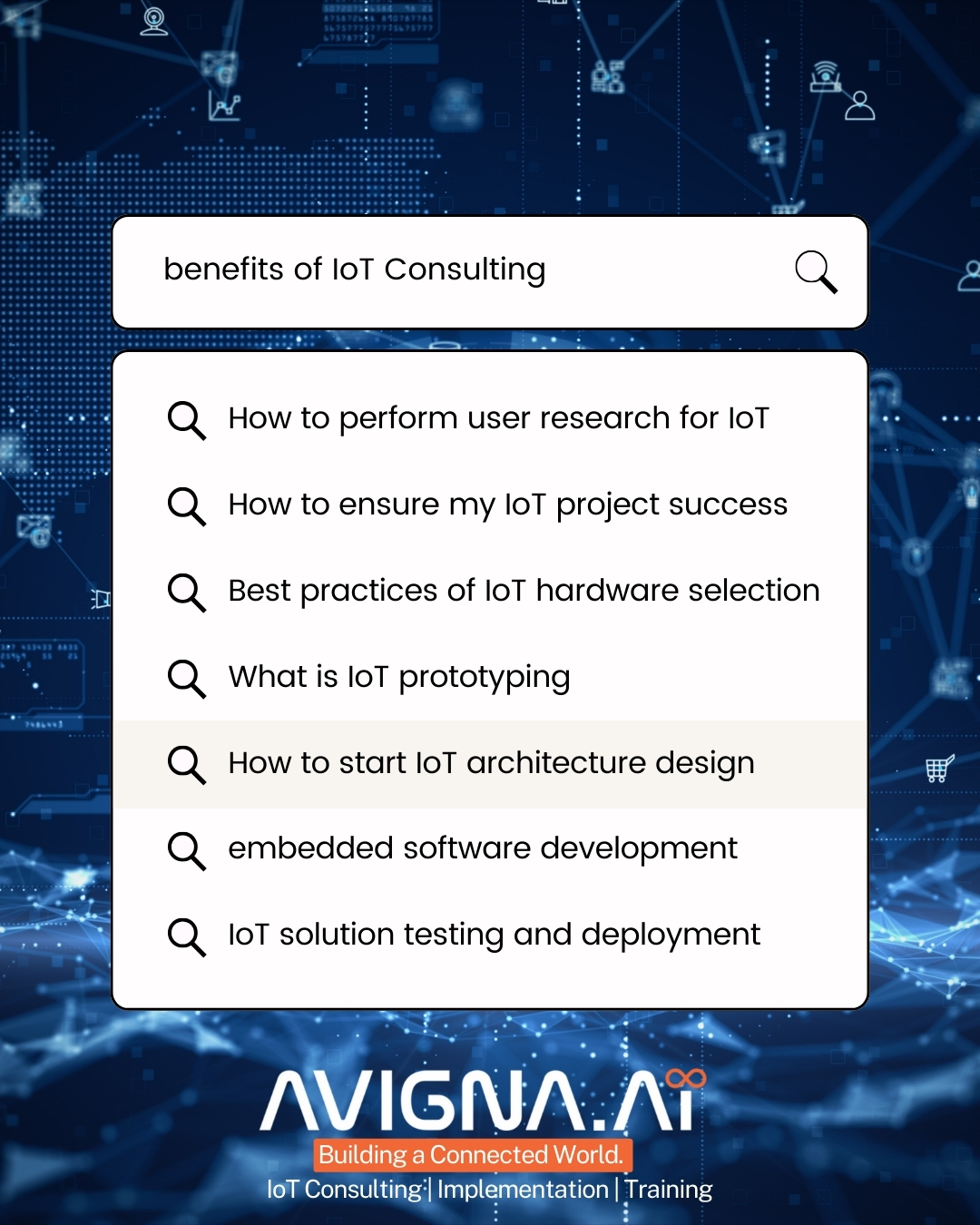 IoT consulting benefits